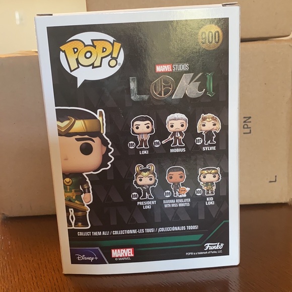 NEW Funko pop exclusive Marvel Kid Loki. Brand new never opened in box. - Picture 5 of 5